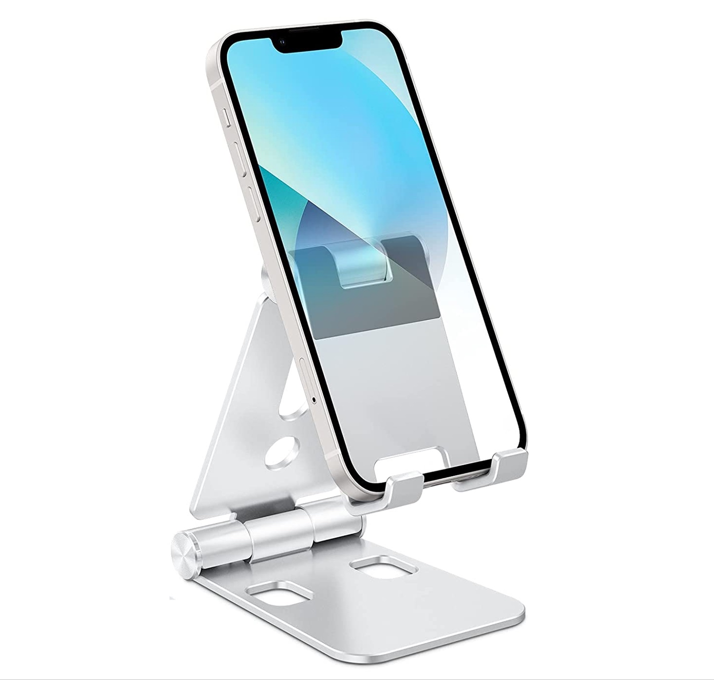 Support smartphone en aluminium personnalisable de la Praemium Collection
